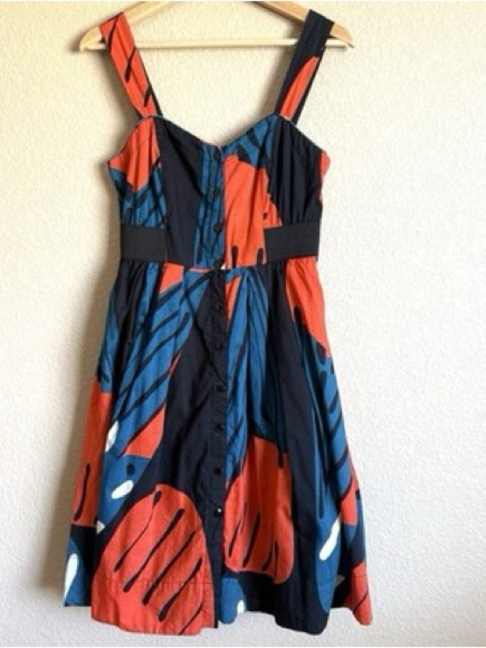 {ANTHRO} Maeve Fragmented Pipevine Dress EUC